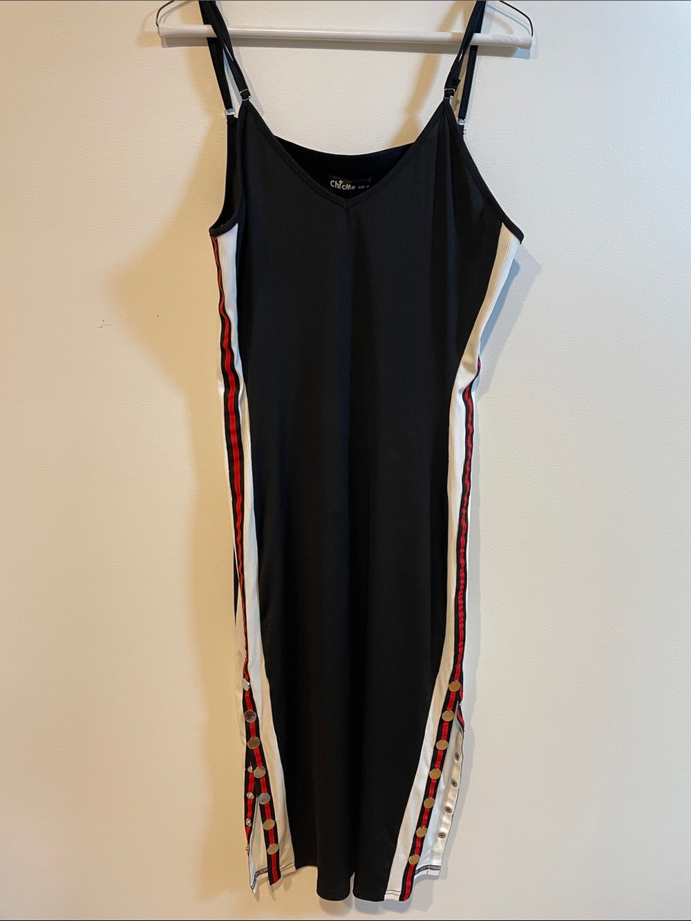 Spaghetti staples dress
